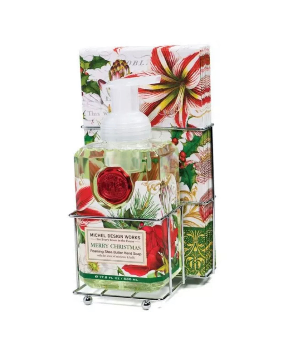Michel Design Works Christmas Hand Soap Guest Caddy