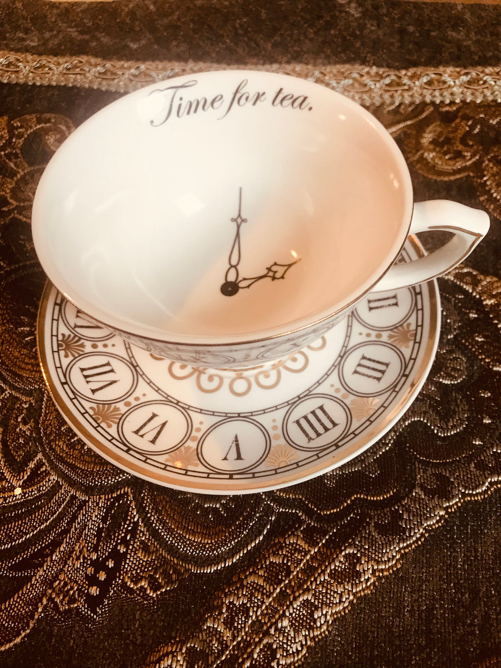 Tea Time porcelain mug
